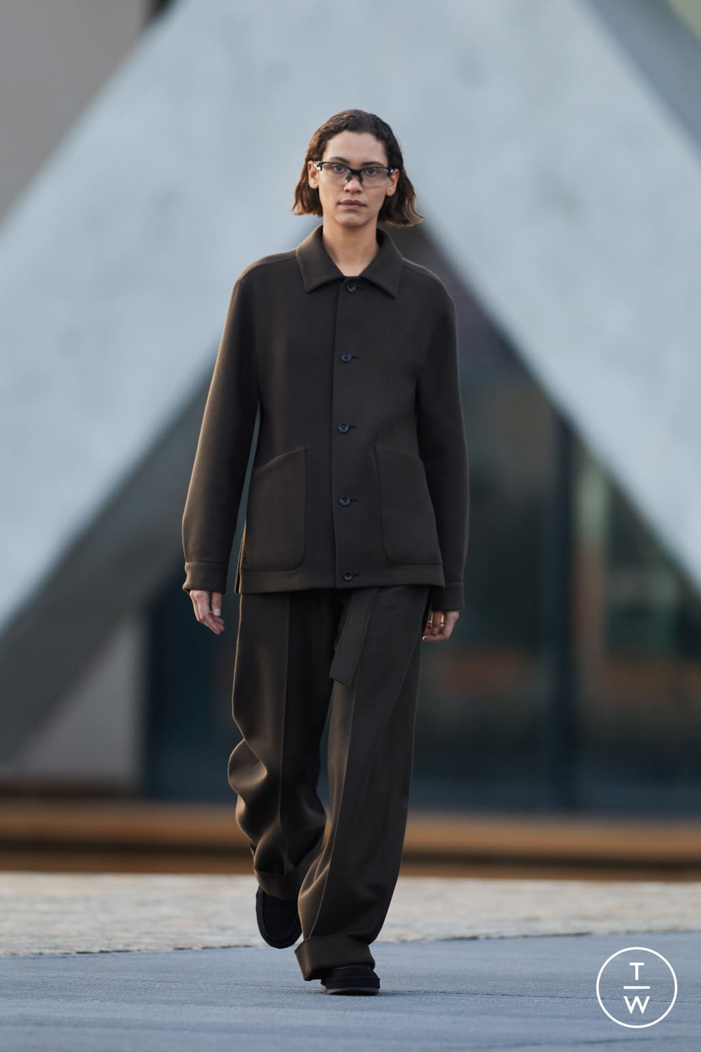 Fashion Week Milan Fall/Winter 2021 look 9 from the ZEGNA collection menswear