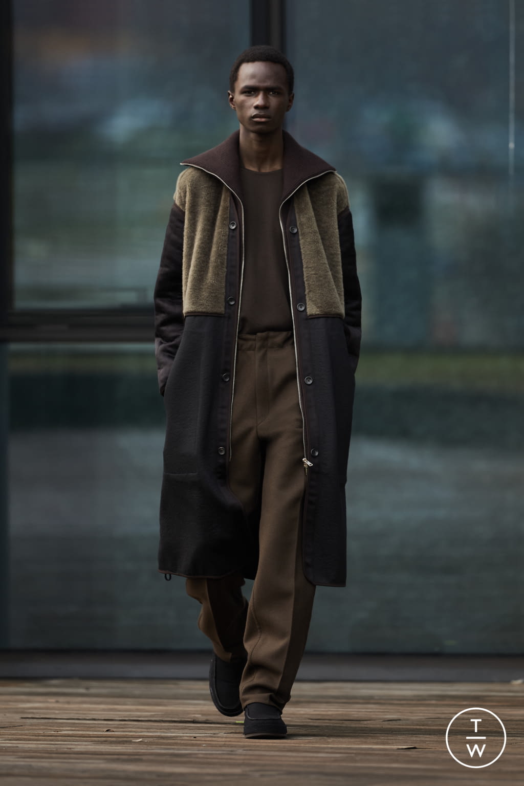 Fashion Week Milan Fall/Winter 2021 look 11 from the ZEGNA collection menswear