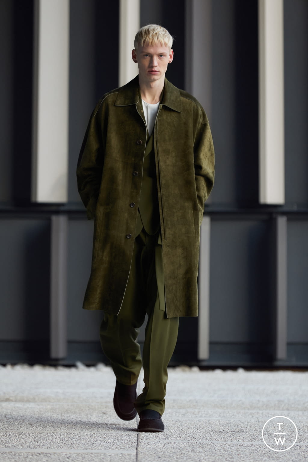 Fashion Week Milan Fall/Winter 2021 look 21 from the ZEGNA collection menswear