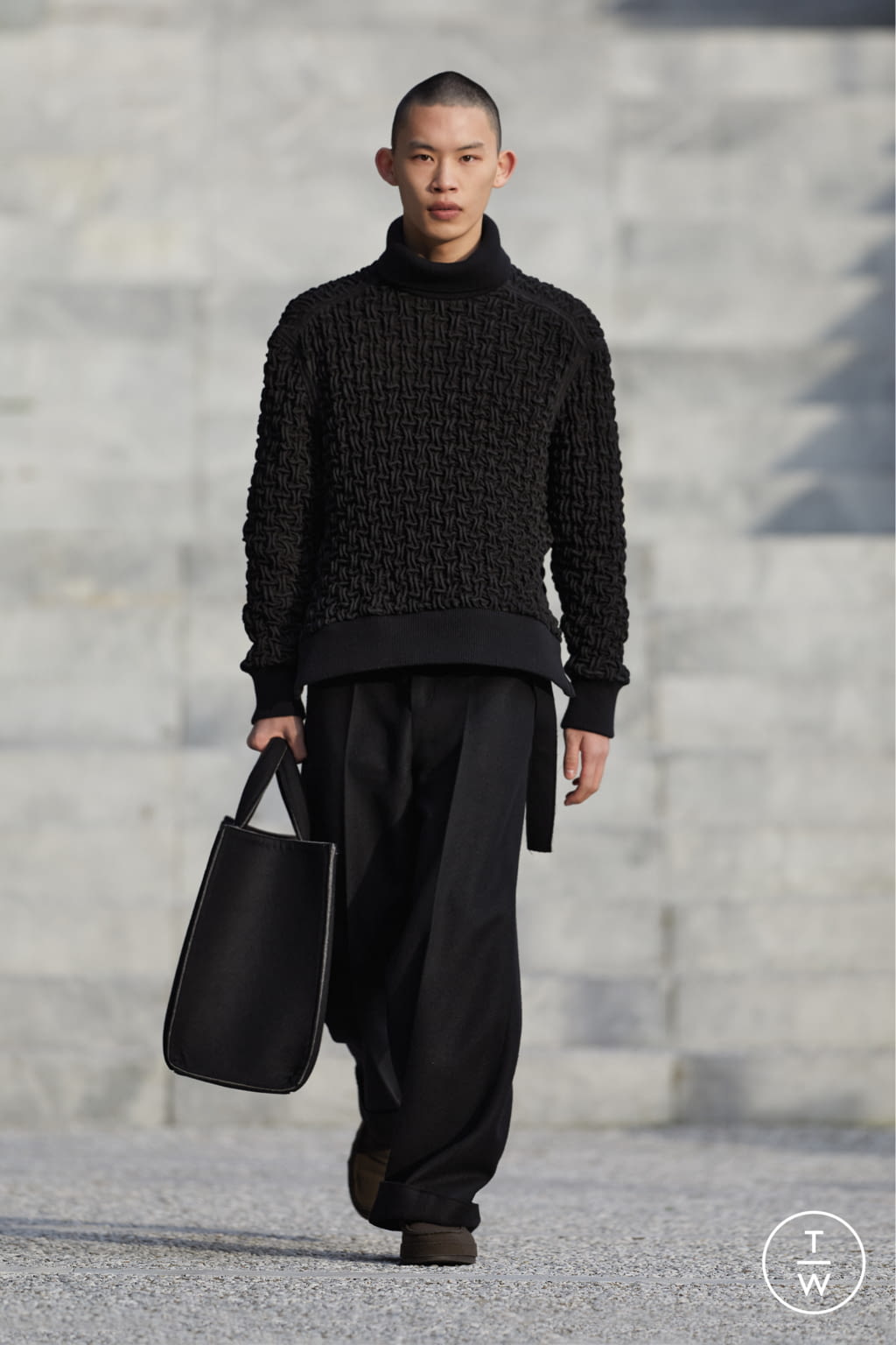 Fashion Week Milan Fall/Winter 2021 look 27 from the ZEGNA collection menswear