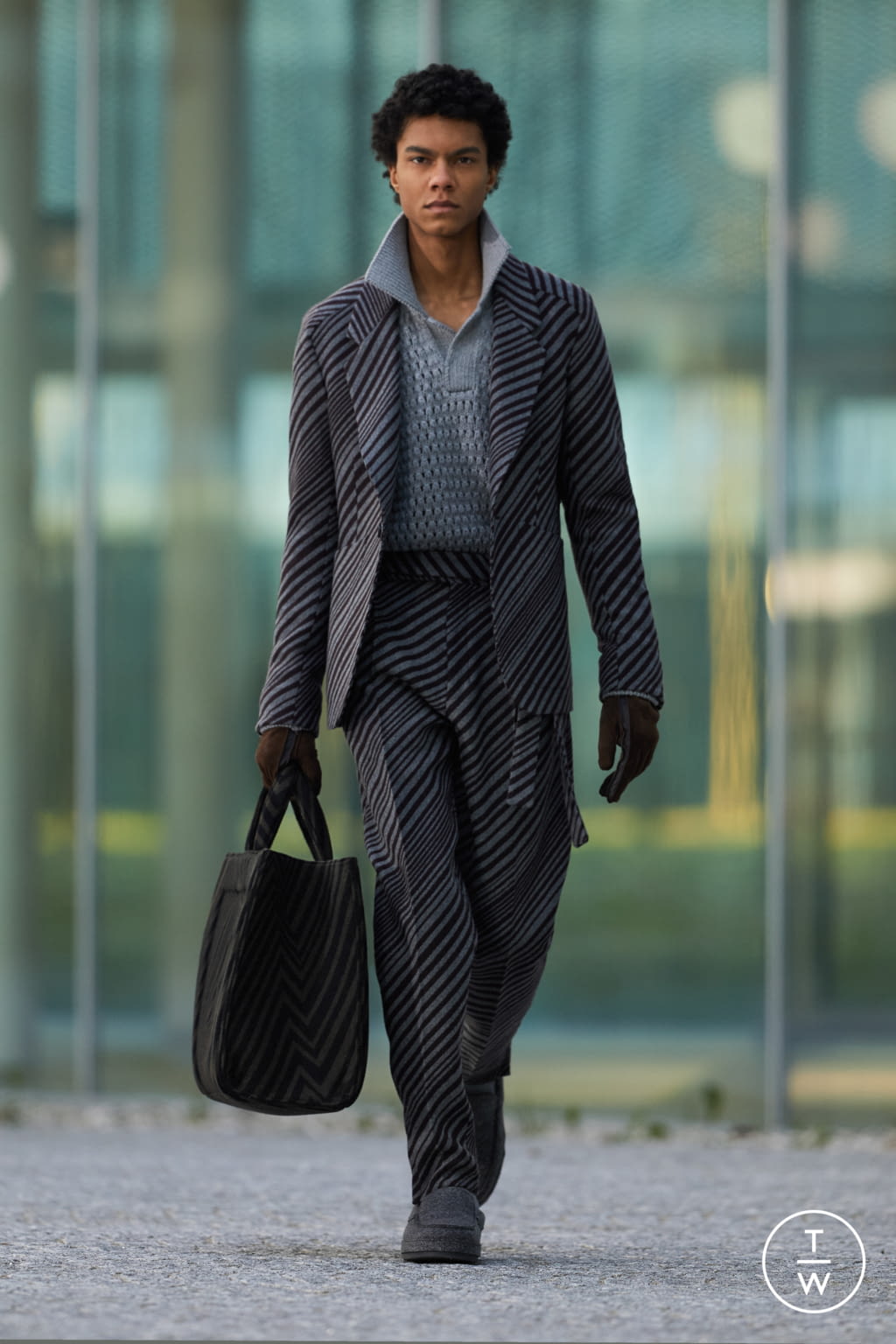 Fashion Week Milan Fall/Winter 2021 look 36 from the ZEGNA collection menswear