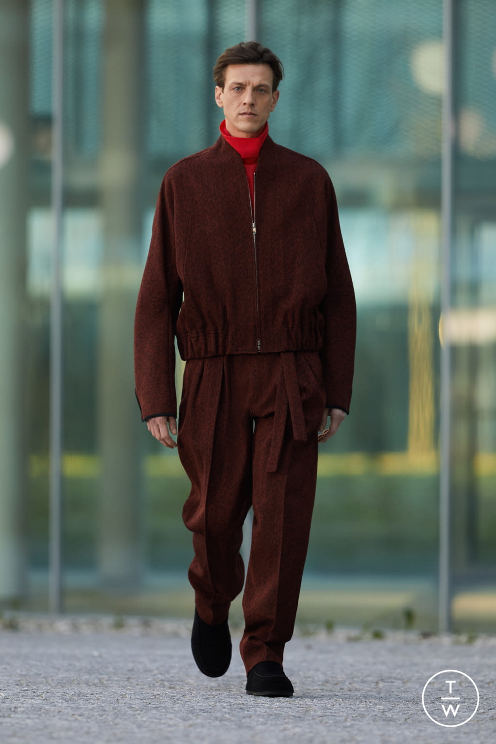 Fashion Week Milan Fall/Winter 2021 look 39 from the ZEGNA collection menswear