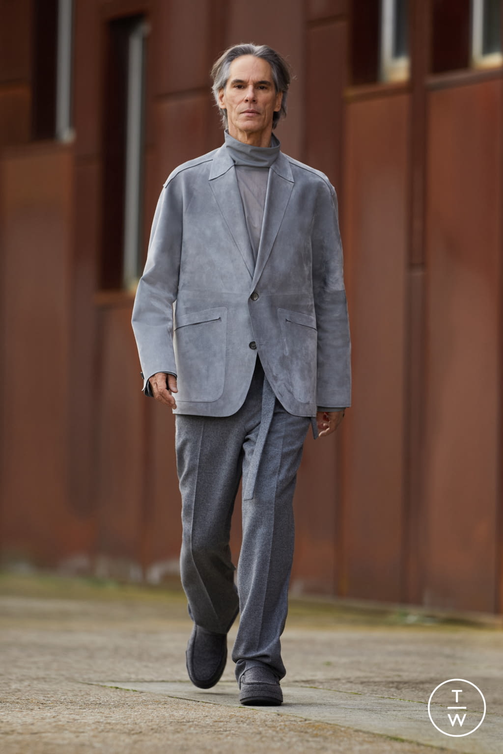 Fashion Week Milan Fall/Winter 2021 look 43 from the ZEGNA collection menswear