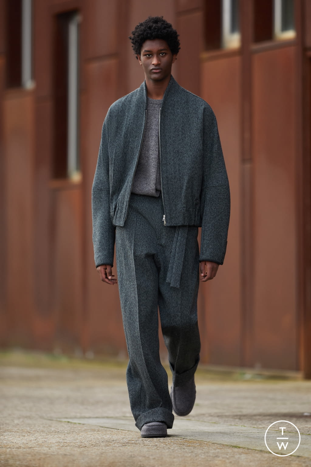 Fashion Week Milan Fall/Winter 2021 look 46 from the ZEGNA collection menswear
