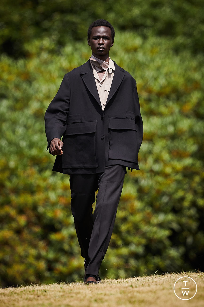Fashion Week Milan Spring/Summer 2021 look 1 from the ZEGNA collection menswear