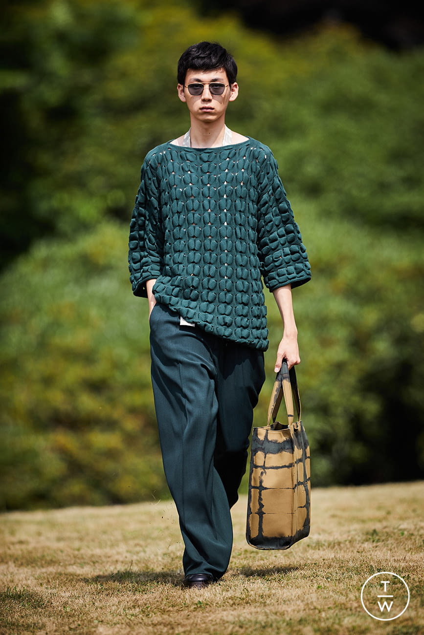 Fashion Week Milan Spring/Summer 2021 look 4 from the ZEGNA collection 男装