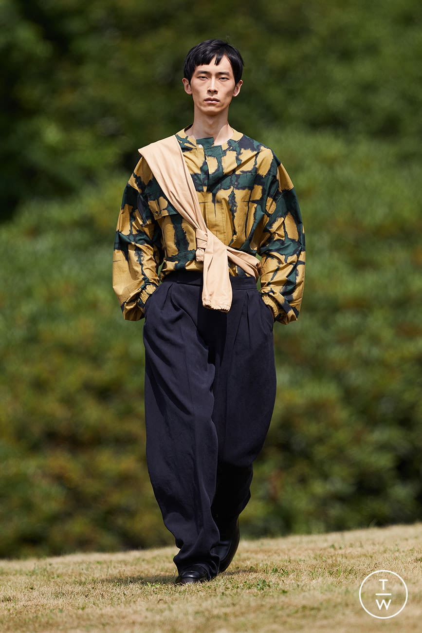 Fashion Week Milan Spring/Summer 2021 look 5 from the ZEGNA collection menswear