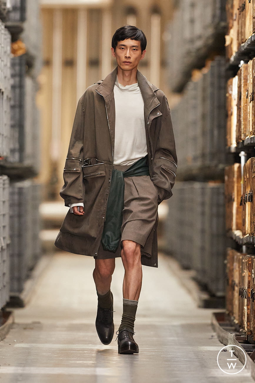 Fashion Week Milan Spring/Summer 2021 look 14 from the ZEGNA collection 男装