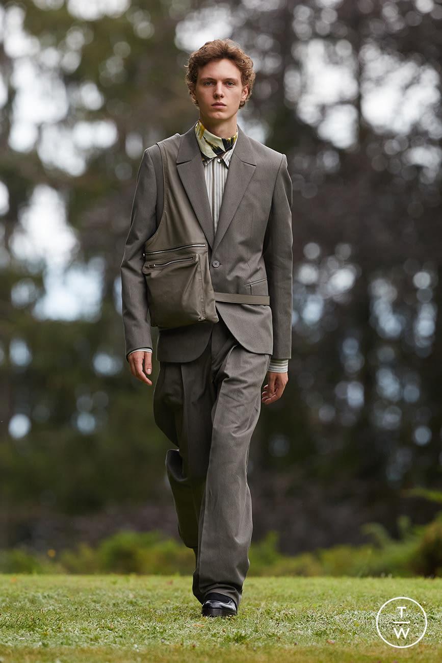 Fashion Week Milan Spring/Summer 2021 look 18 from the ZEGNA collection menswear