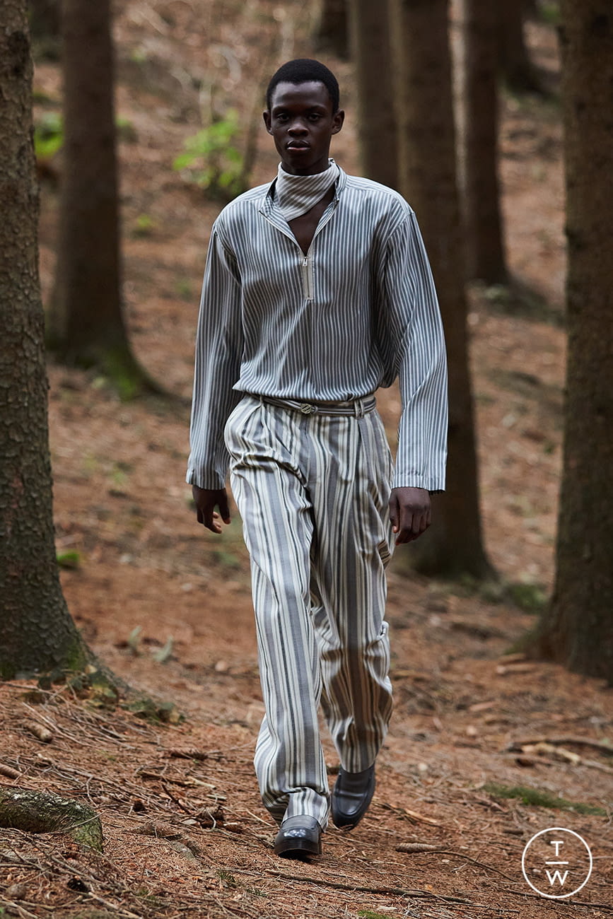 Fashion Week Milan Spring/Summer 2021 look 30 from the ZEGNA collection 男装