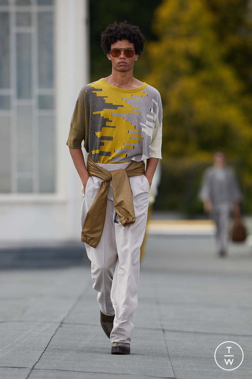 Fashion Week Milan Spring/Summer 2021 look 34 from the ZEGNA collection 男装