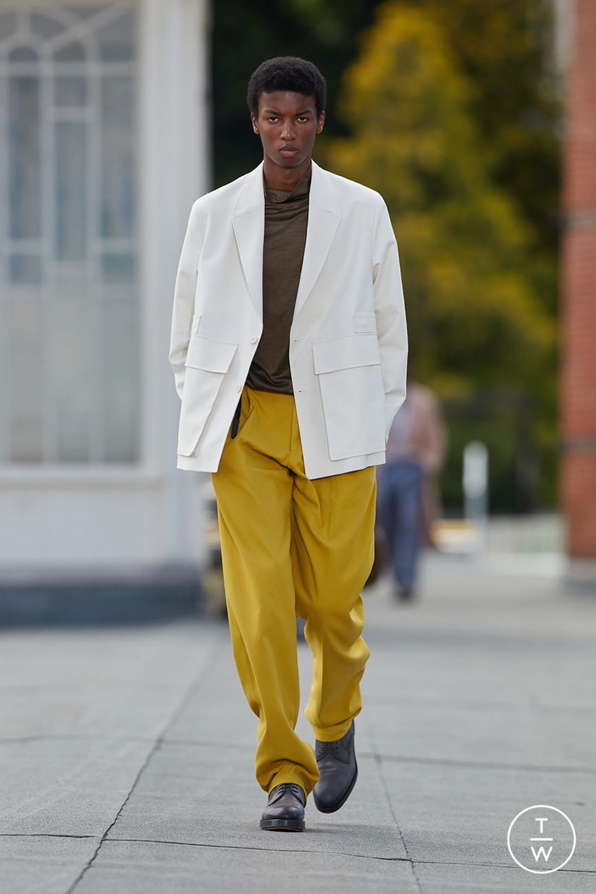 Fashion Week Milan Spring/Summer 2021 look 36 from the ZEGNA collection 男装