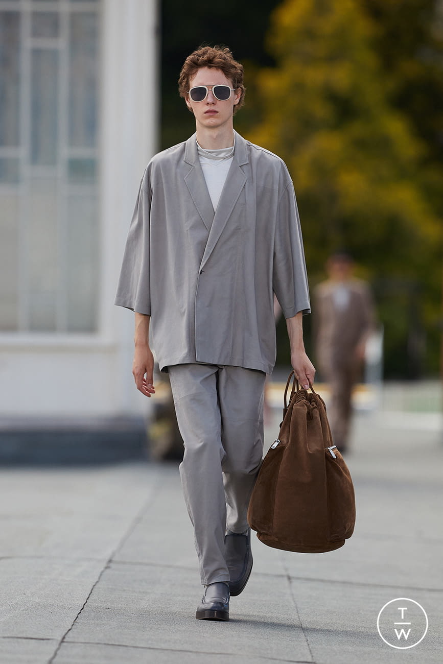 Fashion Week Milan Spring/Summer 2021 look 37 from the ZEGNA collection 男装
