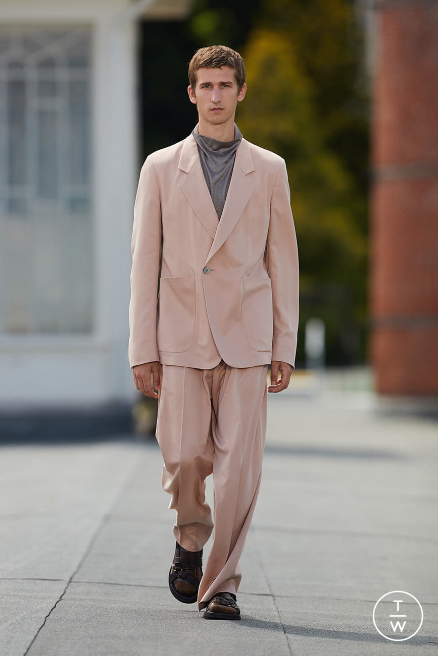 Fashion Week Milan Spring/Summer 2021 look 41 from the ZEGNA collection 男装