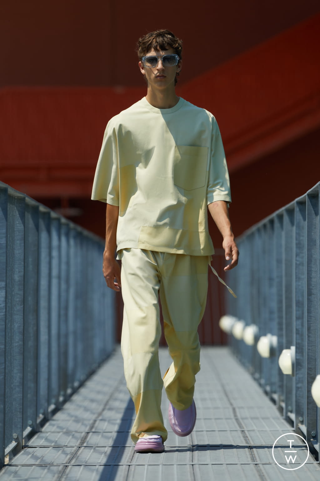 Fashion Week Milan Spring/Summer 2022 look 2 from the ZEGNA collection menswear