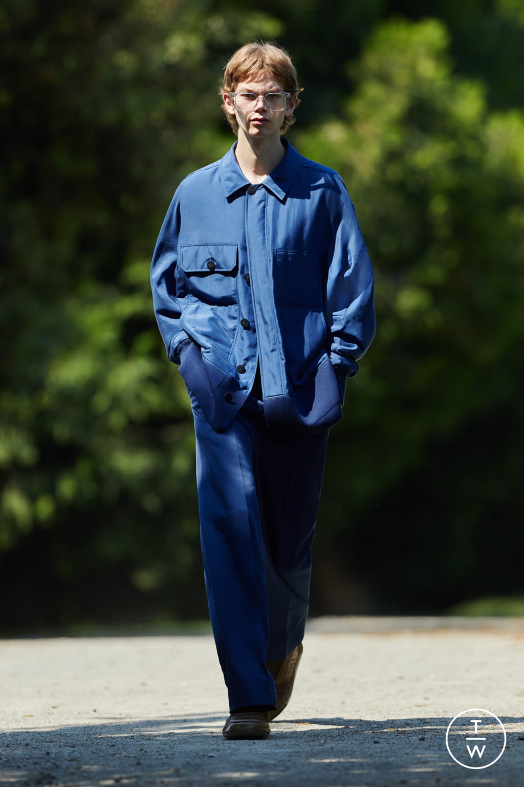 Fashion Week Milan Spring/Summer 2022 look 35 from the ZEGNA collection menswear