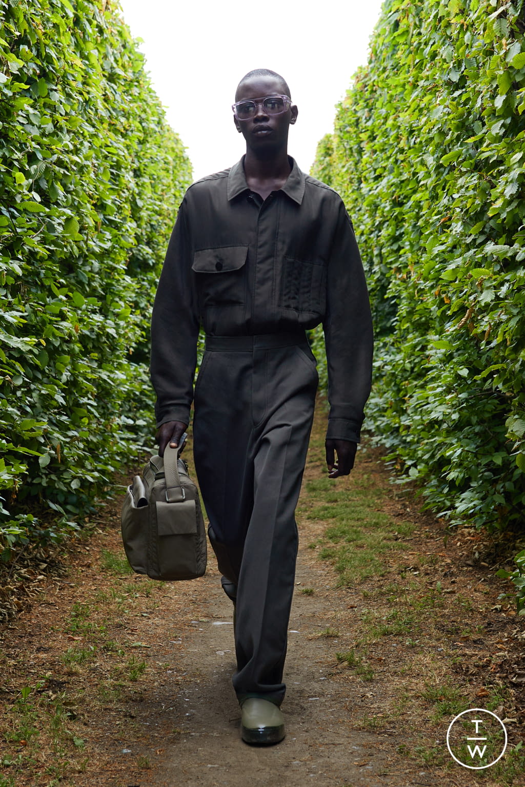 Fashion Week Milan Spring/Summer 2022 look 37 from the ZEGNA collection 男装