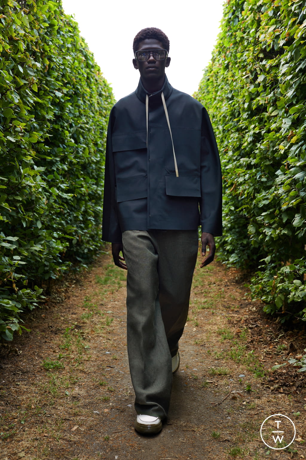 Fashion Week Milan Spring/Summer 2022 look 40 from the ZEGNA collection menswear