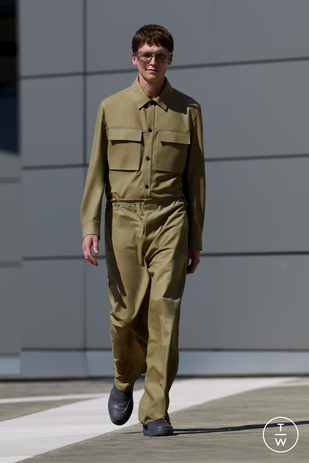Fashion Week Milan Spring/Summer 2022 look 45 from the ZEGNA collection menswear