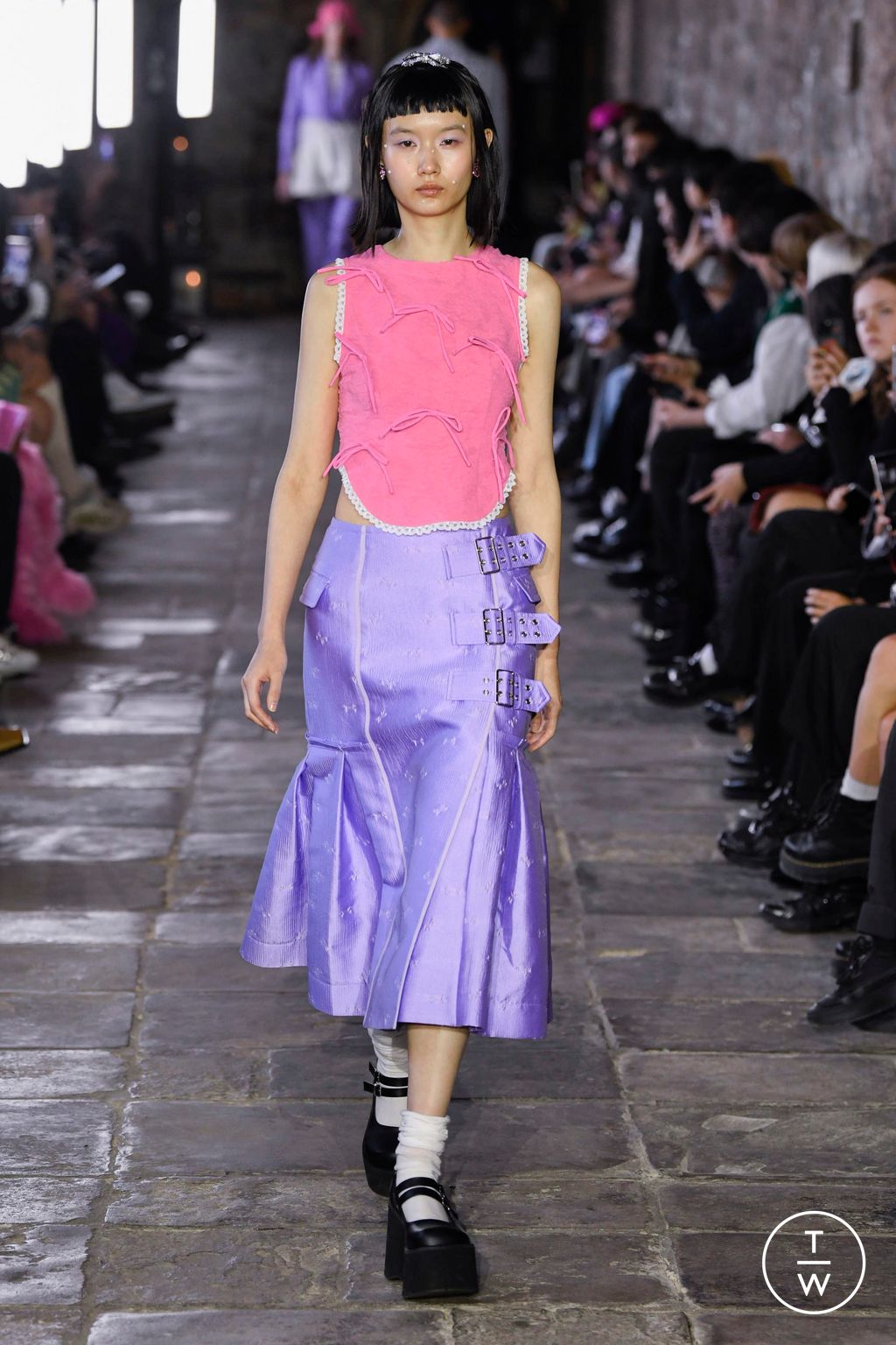 Fashion Week London Spring/Summer 2023 look 7 from the BMUET(TE) collection womenswear