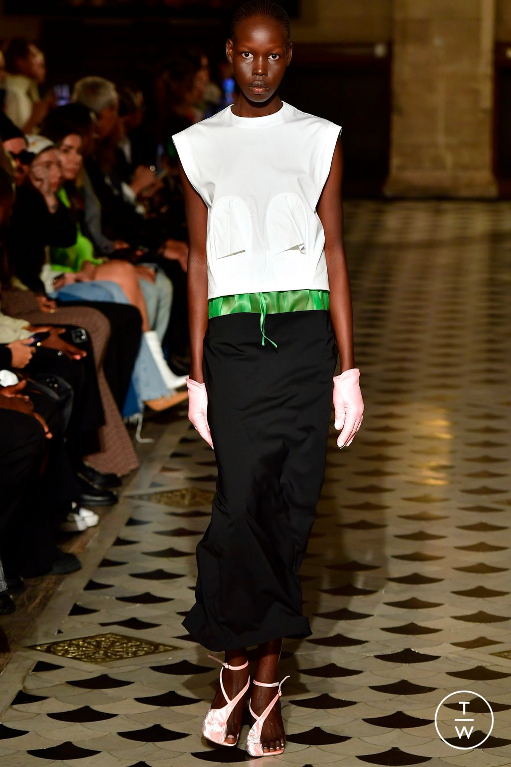 Fashion Week Paris Spring/Summer 2023 look 12 from the A.W.A.K.E MODE collection womenswear