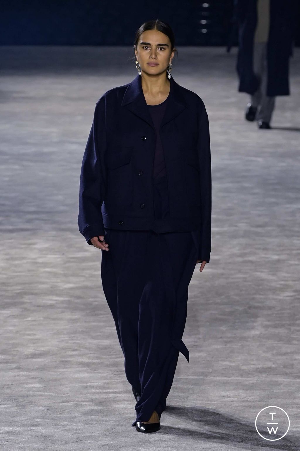 Fashion Week Paris Fall/Winter 2023 look 42 from the Ami collection 男装