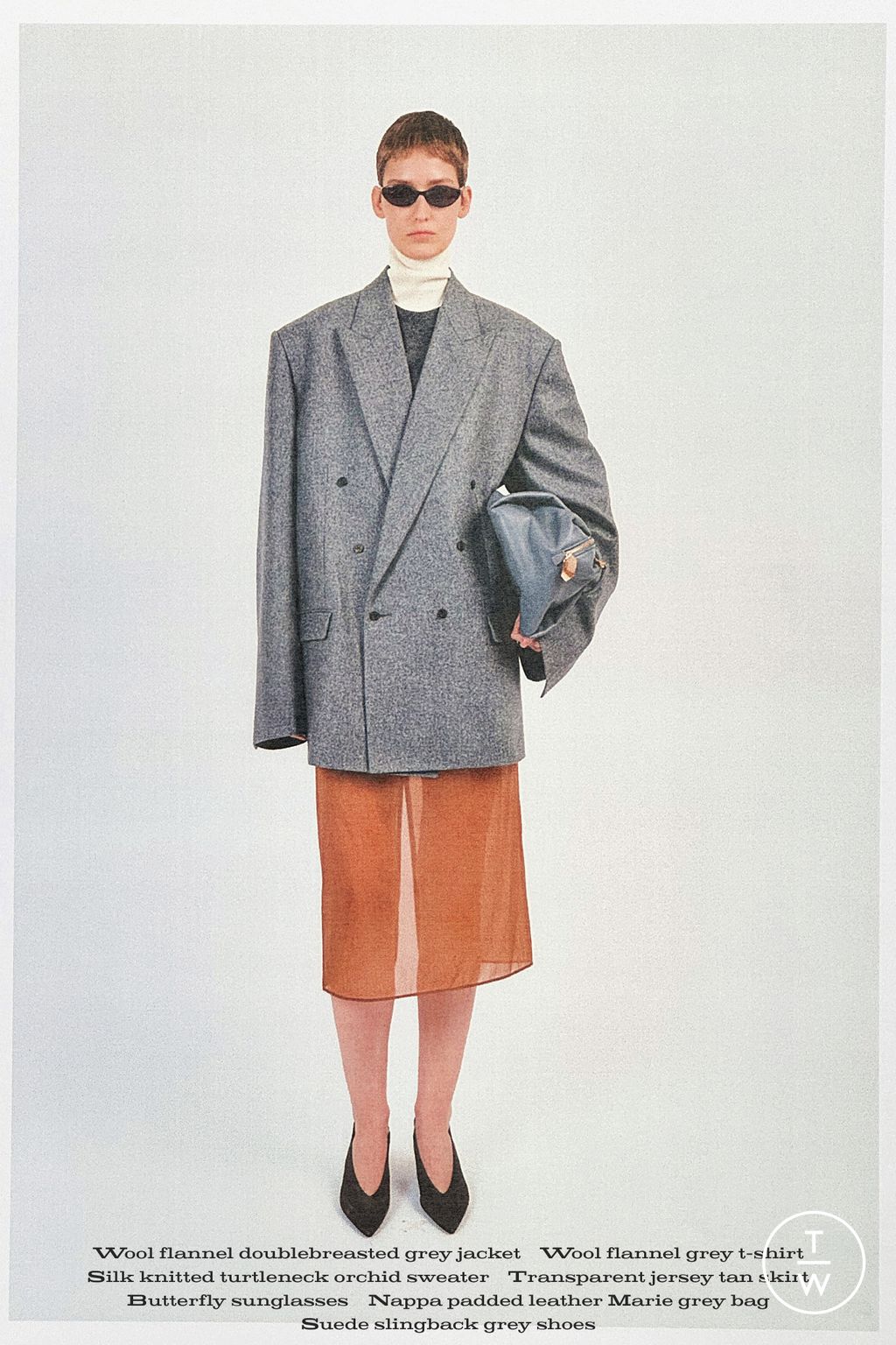 Fashion Week Paris Pre-Fall 2024 look 2 from the Carven collection womenswear