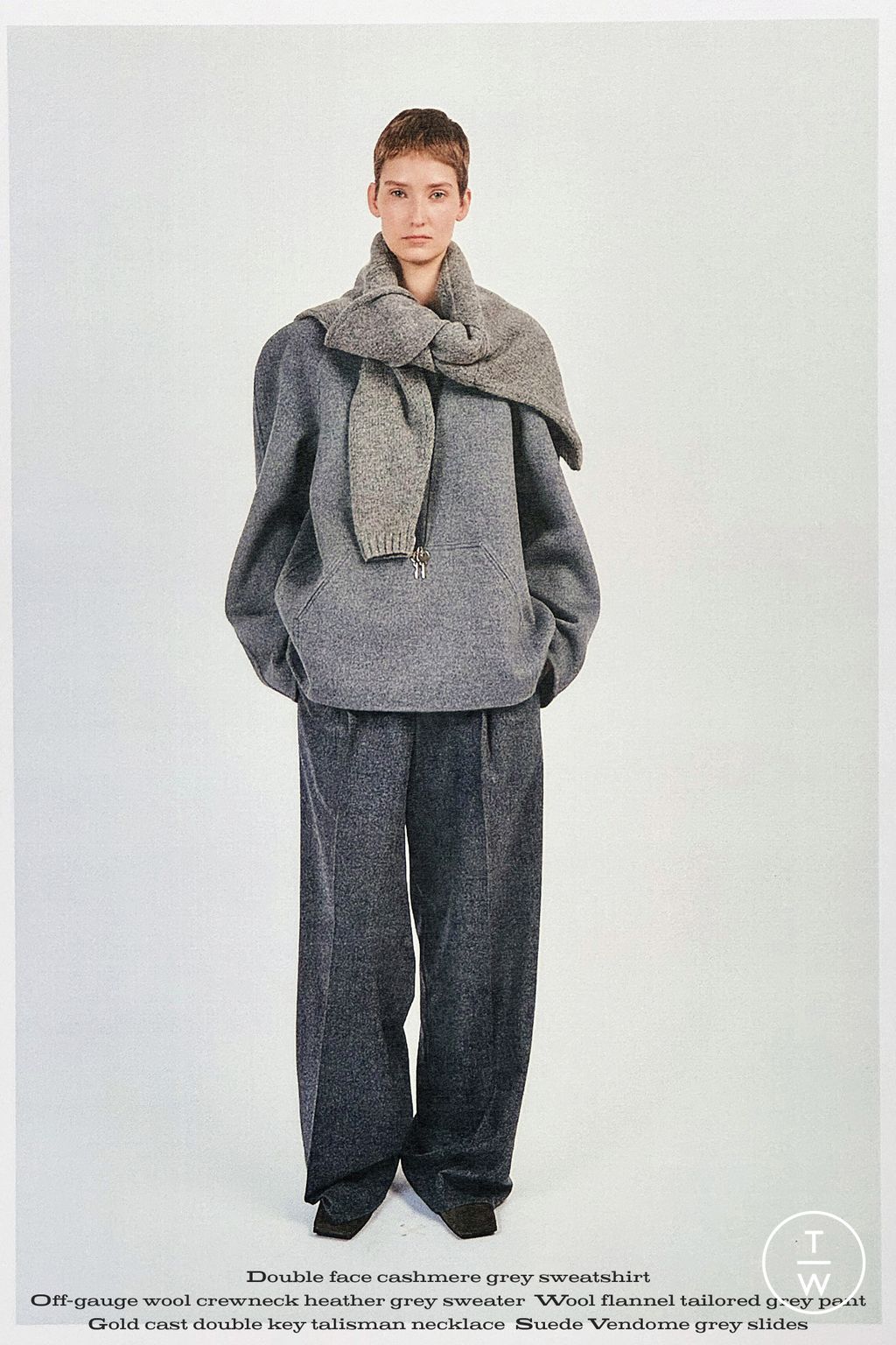 Fashion Week Paris Pre-Fall 2024 look 3 from the Carven collection womenswear