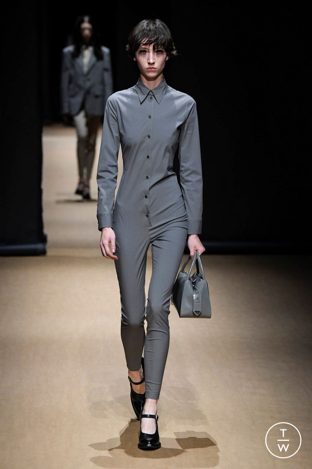 Fashion Week Milan Spring/Summer 2023 look 3 from the Prada collection womenswear