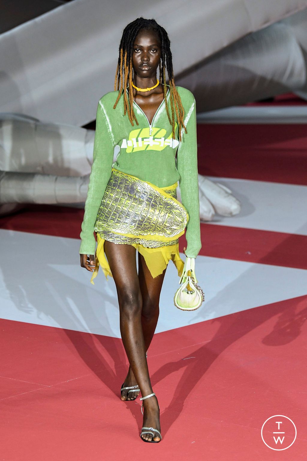 Fashion Week Milan Spring/Summer 2023 look 32 from the DIESEL collection womenswear
