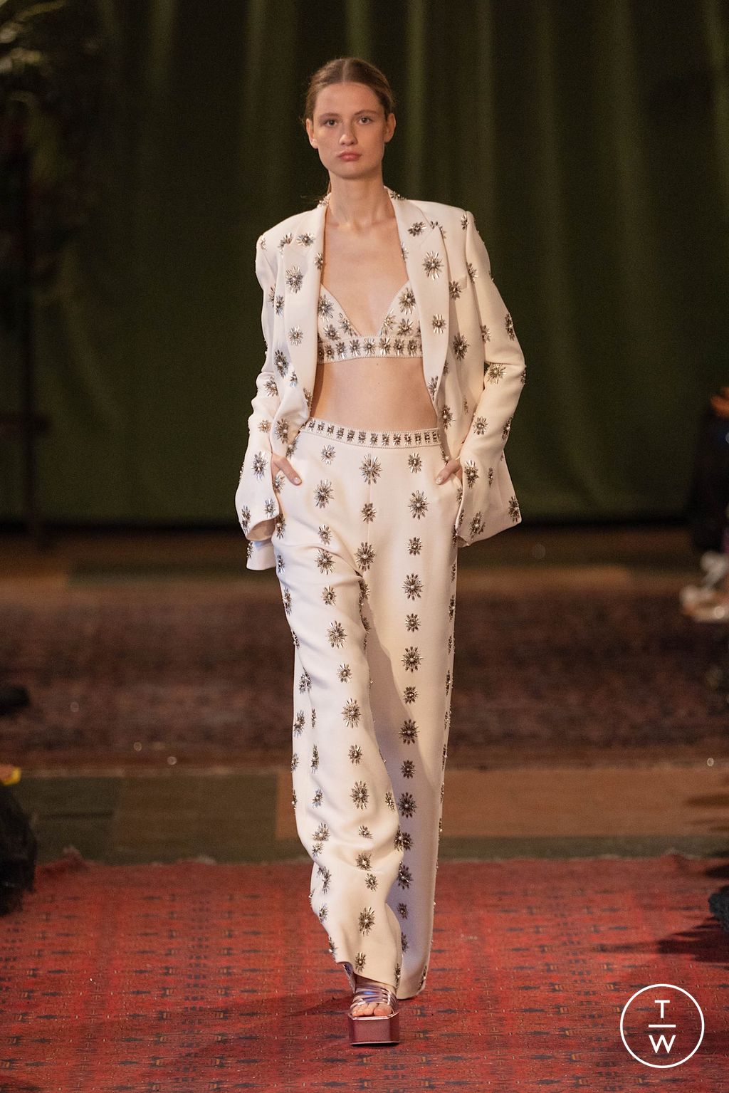Fashion Week New York Spring/Summer 2023 look 6 from the Cucculelli Shaheen collection womenswear