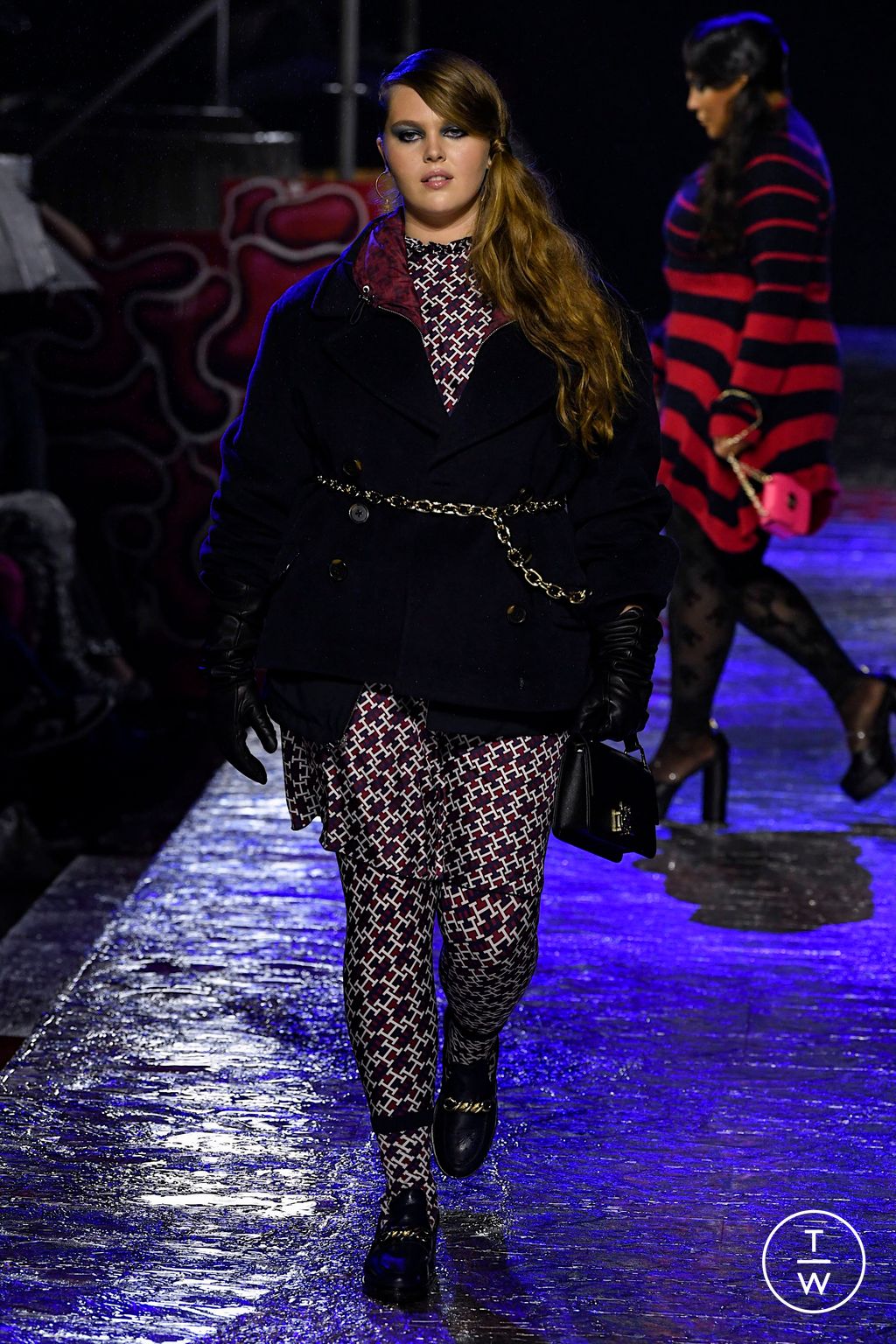 Fashion Week New York Fall/Winter 2022 look 69 from the Tommy Hilfiger collection 女装