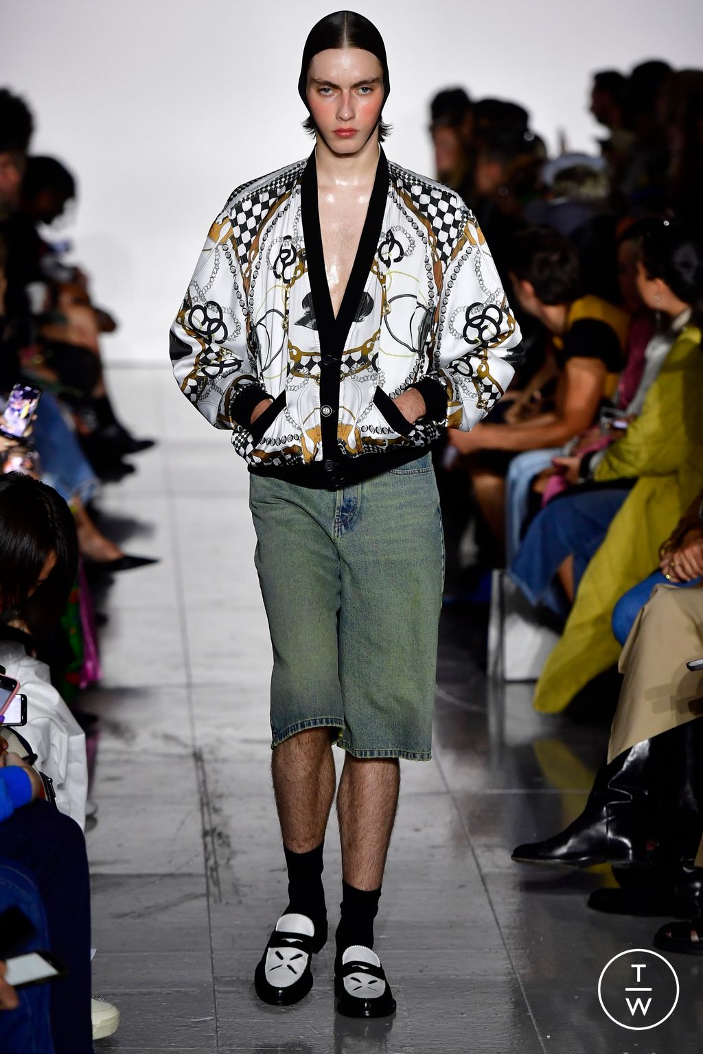 Fashion Week London Spring/Summer 2023 look 17 from the Stefan Cooke collection womenswear