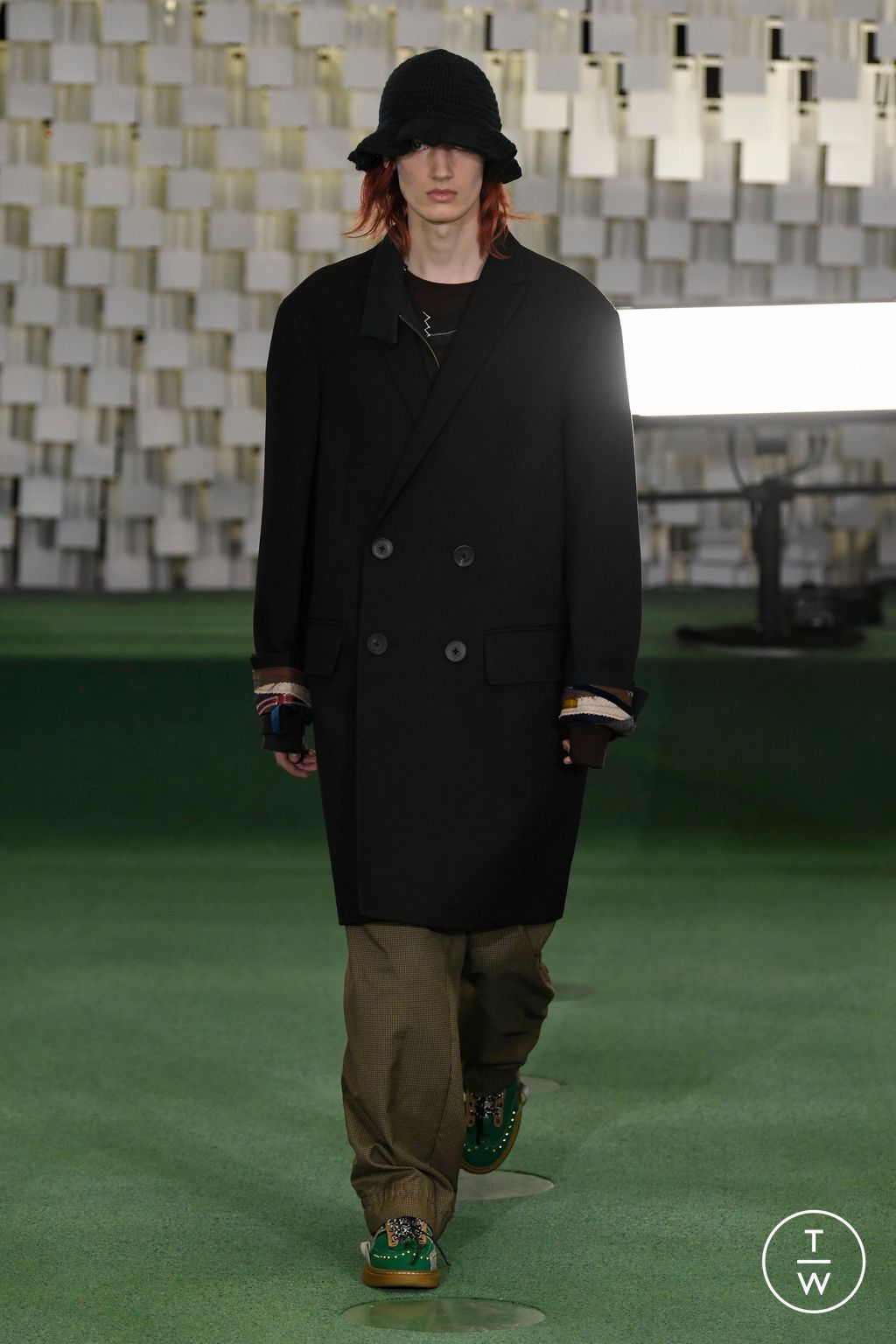 Fashion Week Paris Fall/Winter 2023 look 14 from the Kolor collection 男装