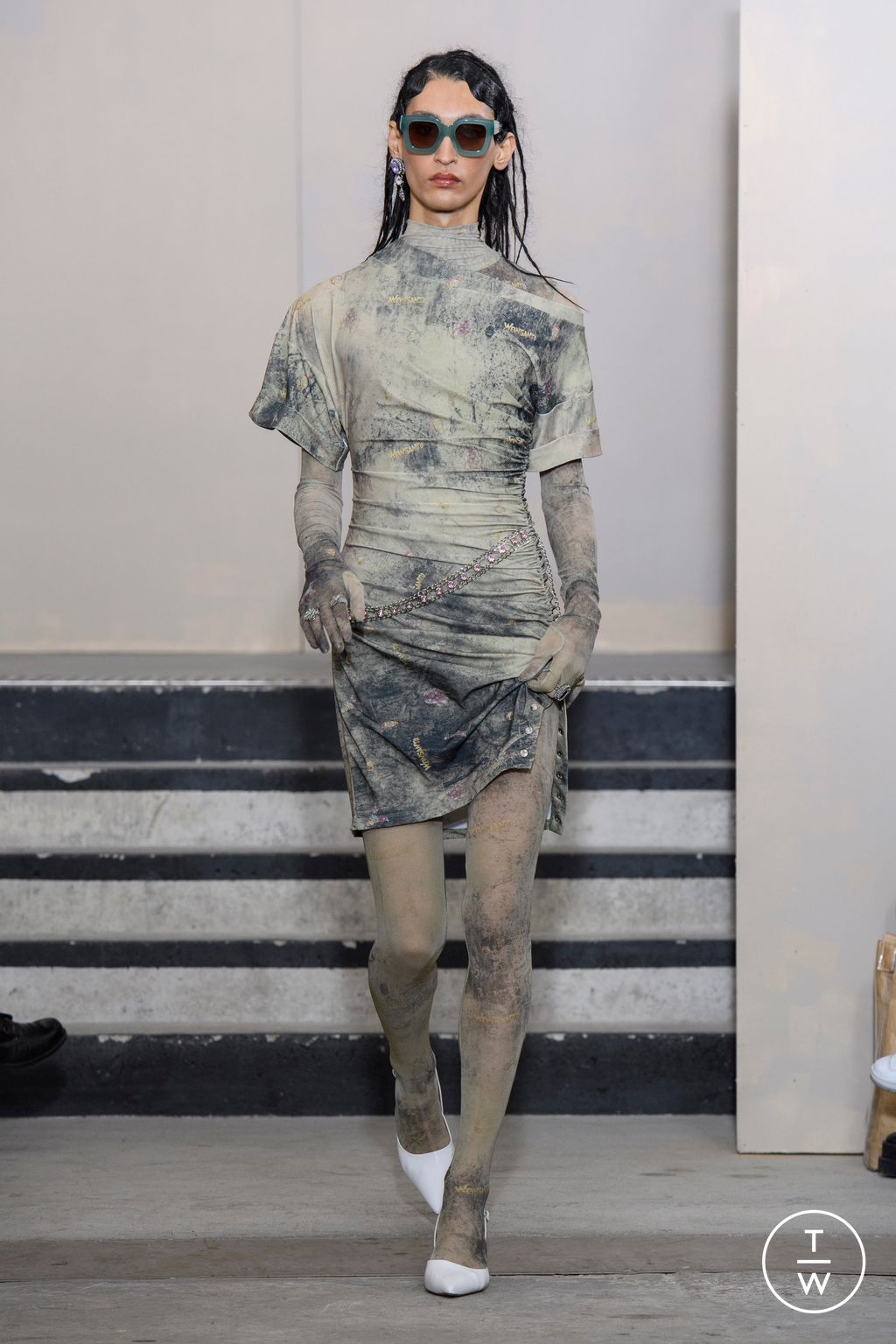 Fashion Week Paris Spring/Summer 2023 look 14 from the WEINSANTO collection womenswear