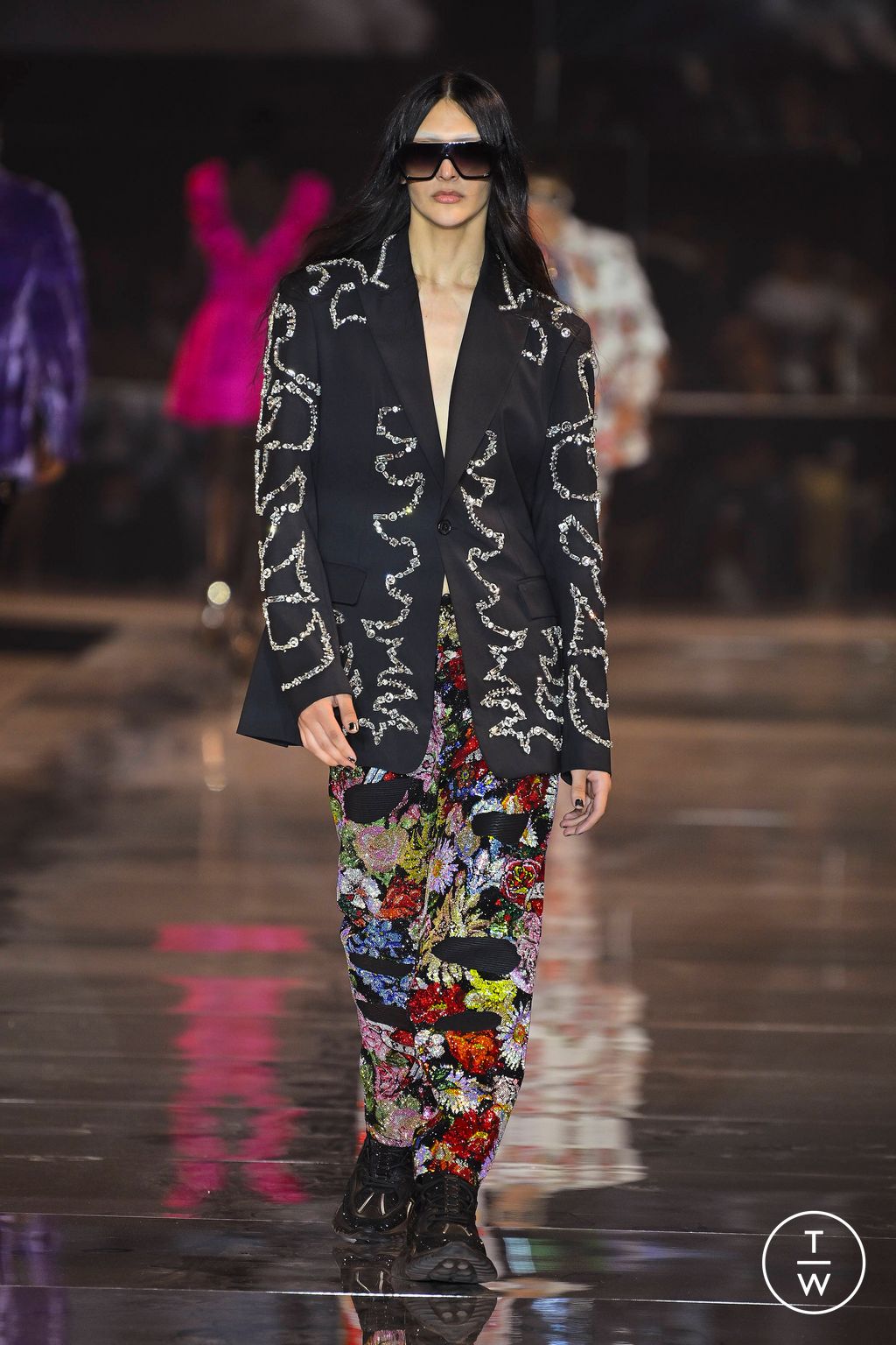 Fashion Week Milan Spring/Summer 2023 look 48 from the Philipp Plein collection 女装