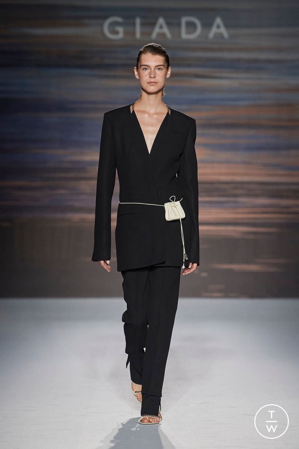 Fashion Week Milan Spring/Summer 2023 look 29 from the Giada collection womenswear