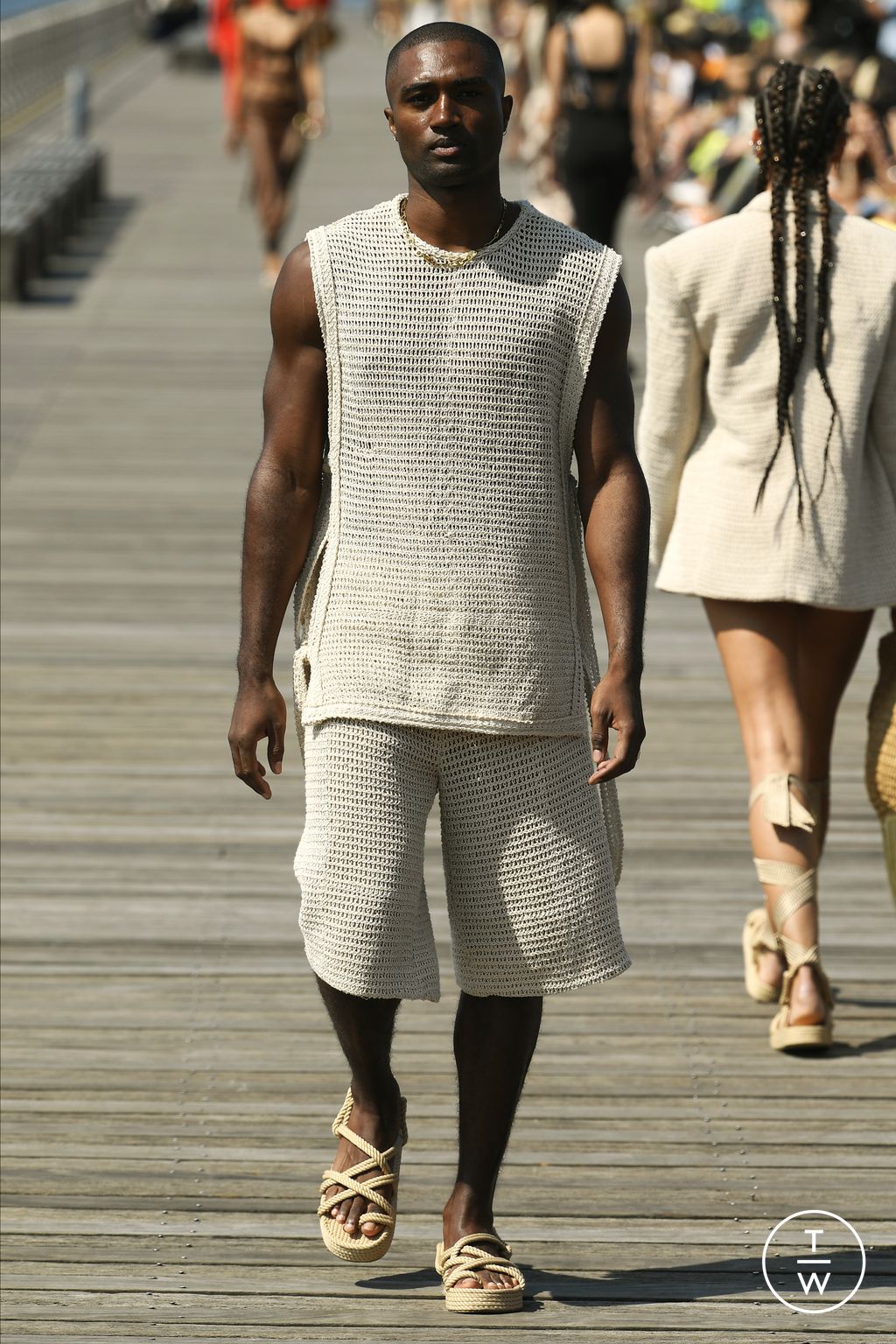 Fashion Week New York Spring/Summer 2023 look 17 from the Bronx & Banco collection womenswear
