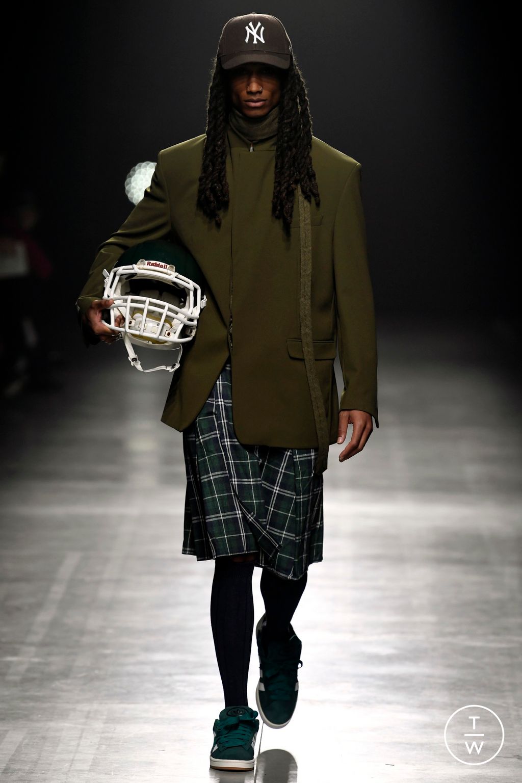 Fashion Week Milan Fall/Winter 2023 look 9 from the Family First collection menswear