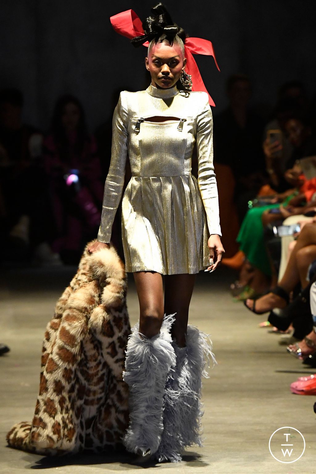 Fashion Week New York Spring/Summer 2023 look 18 from the Christian Cowan collection womenswear