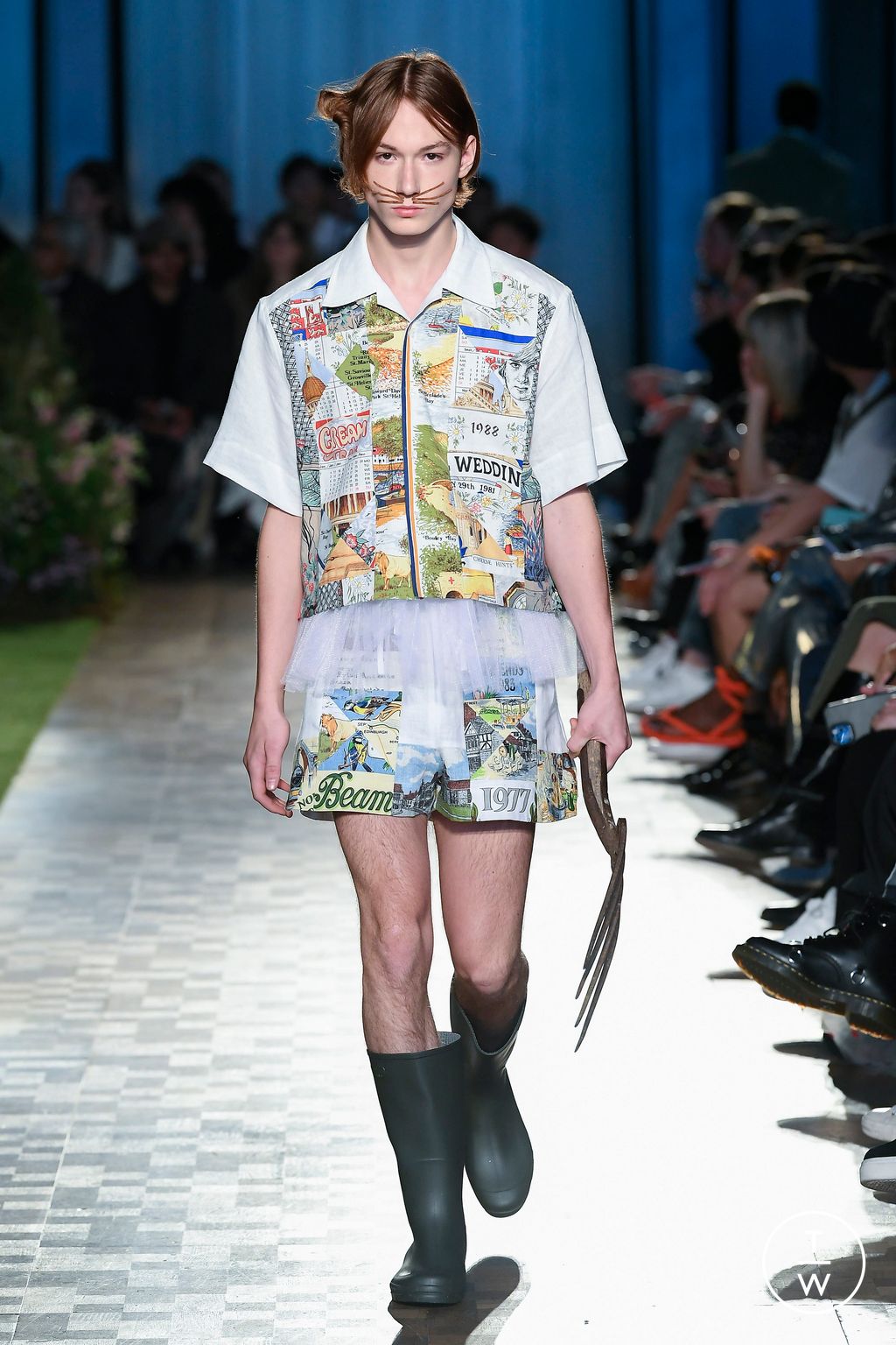 Fashion Week London Spring/Summer 2023 look 17 from the S.S.Daley collection 女装