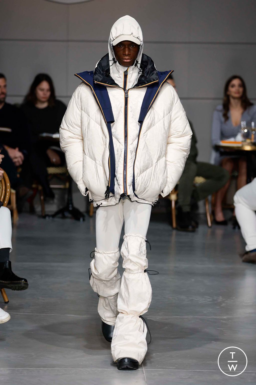 Fashion Week Milan Fall/Winter 2023 look 14 from the K-WAY R&D collection menswear