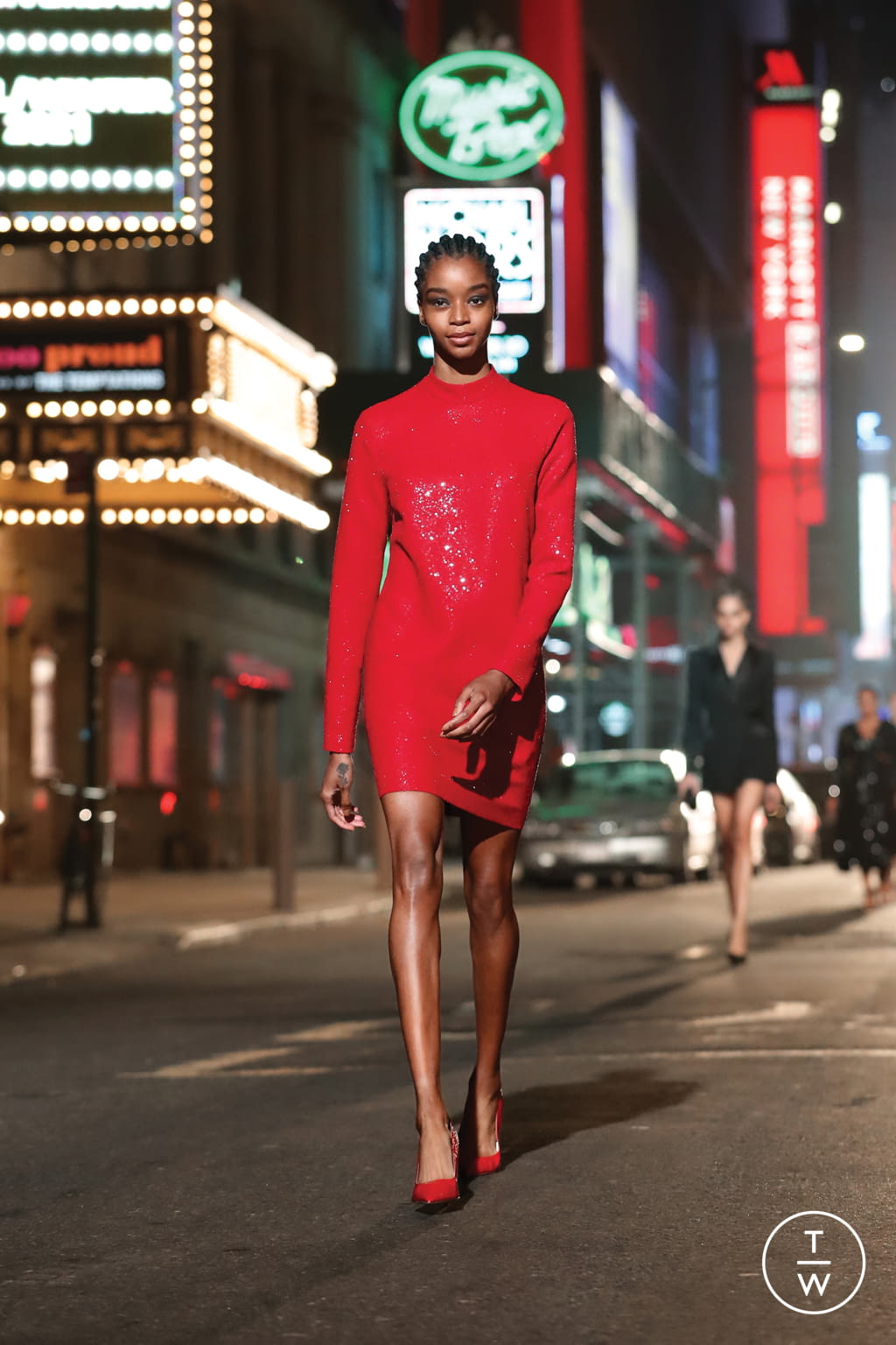 Fashion Week New York Fall/Winter 2021 look 50 de la collection Michael Kors Collection womenswear