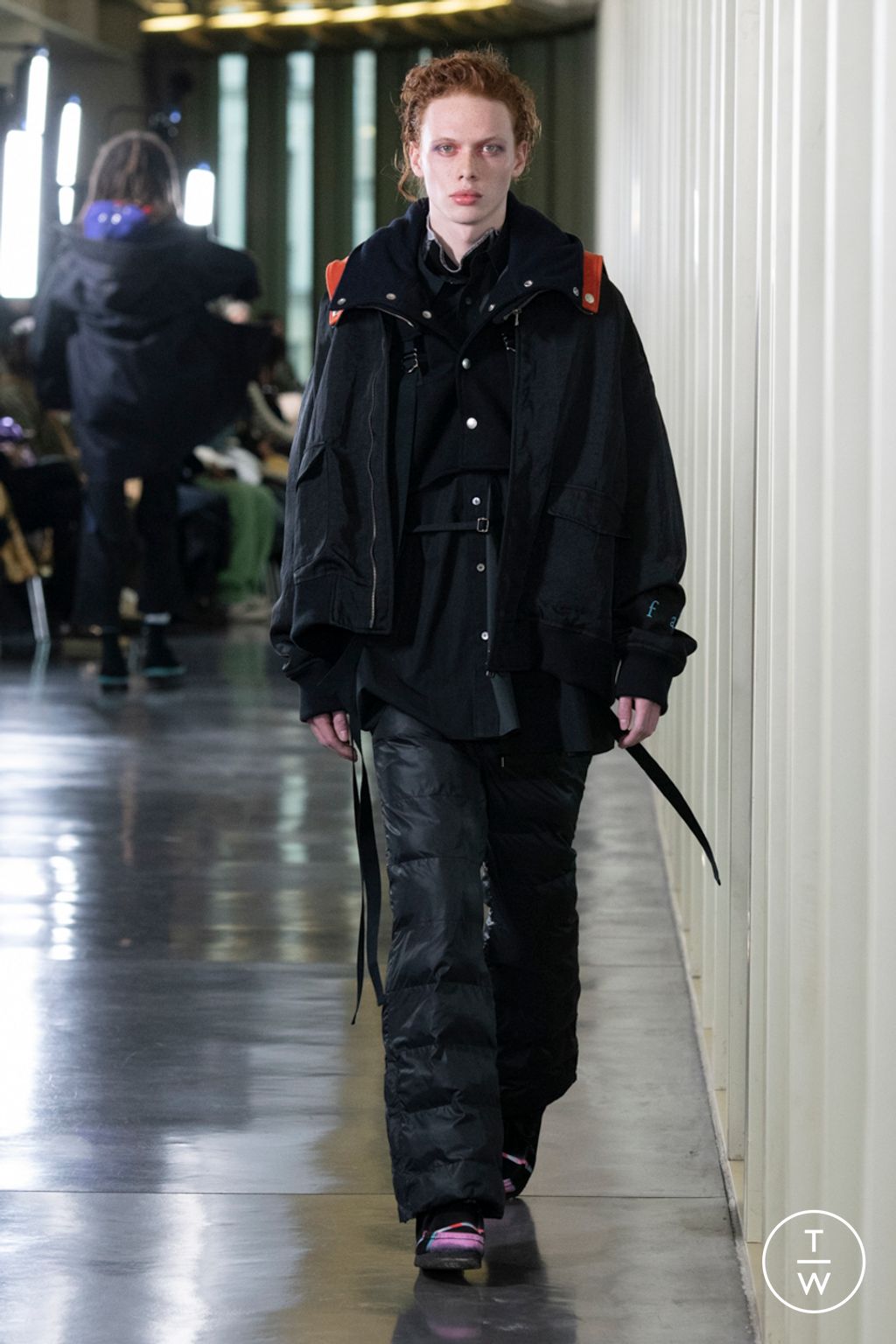Fashion Week Paris Fall/Winter 2023 look 10 from the Facetasm collection menswear