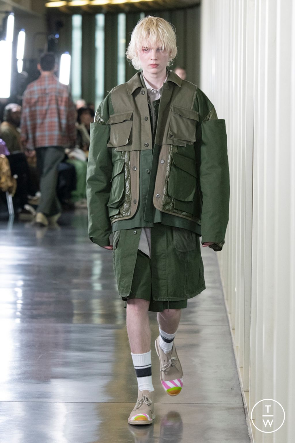 Fashion Week Paris Fall/Winter 2023 look 18 from the Facetasm collection 男装