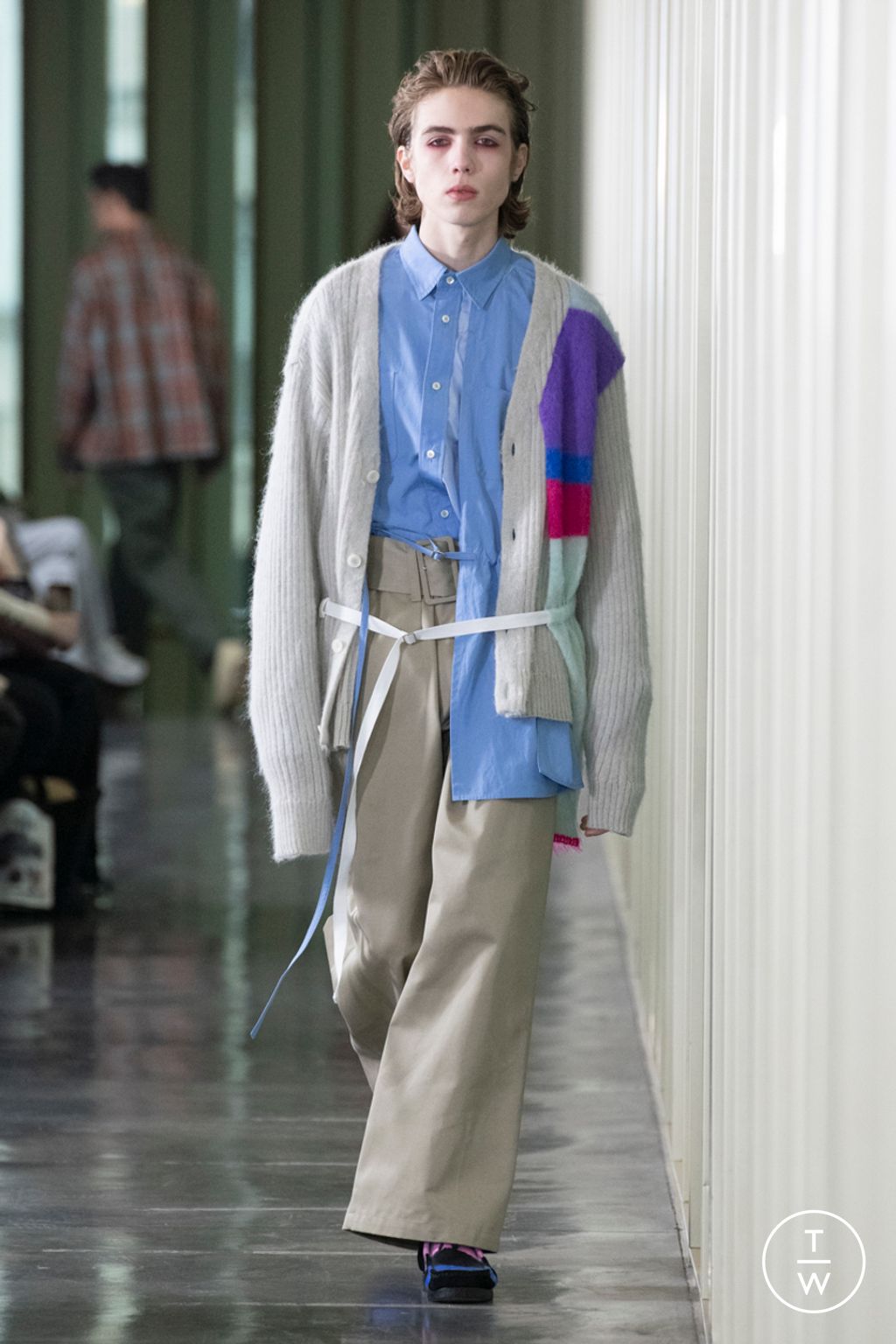 Fashion Week Paris Fall/Winter 2023 look 19 from the Facetasm collection menswear