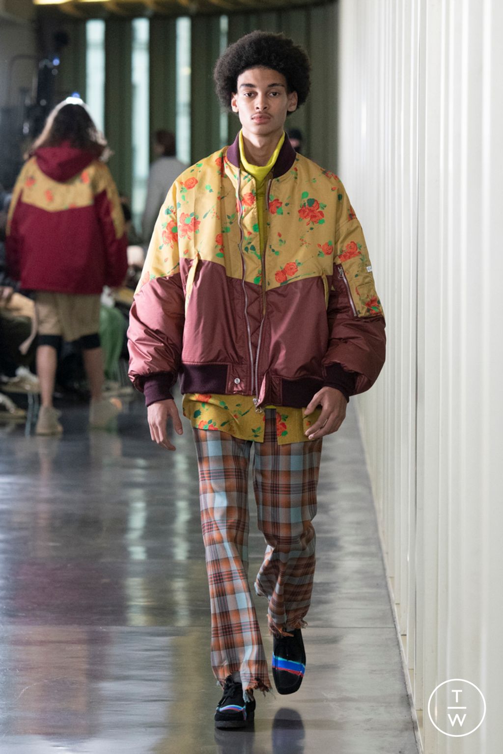 Fashion Week Paris Fall/Winter 2023 look 21 from the Facetasm collection menswear