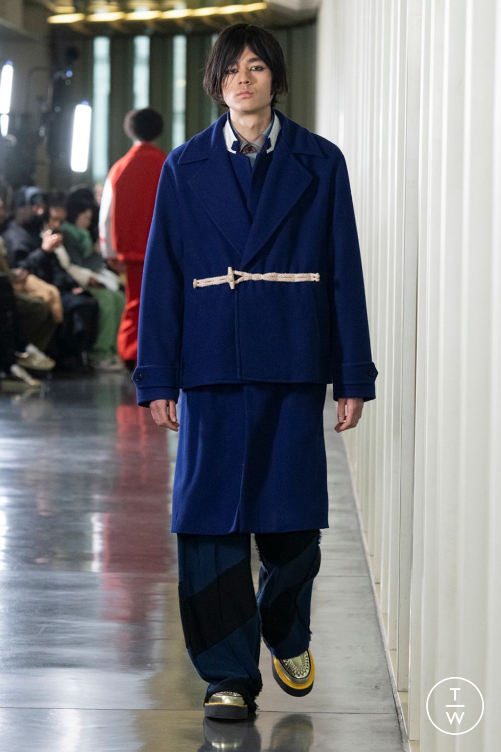 Fashion Week Paris Fall/Winter 2023 look 5 from the Facetasm collection menswear