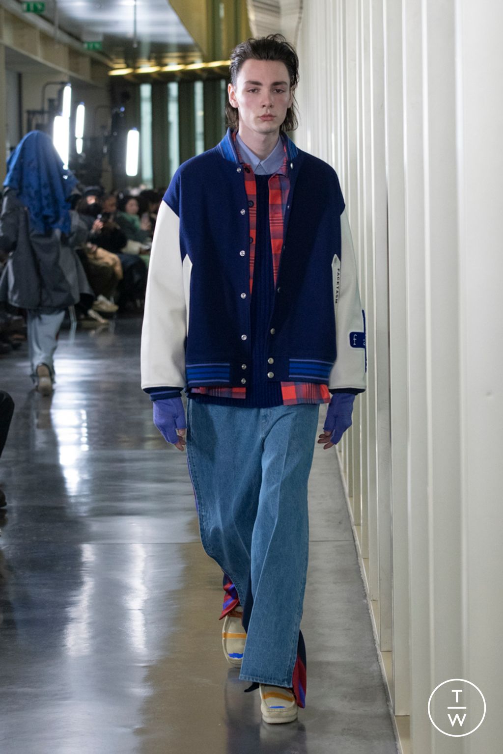 Fashion Week Paris Fall/Winter 2023 look 7 from the Facetasm collection menswear