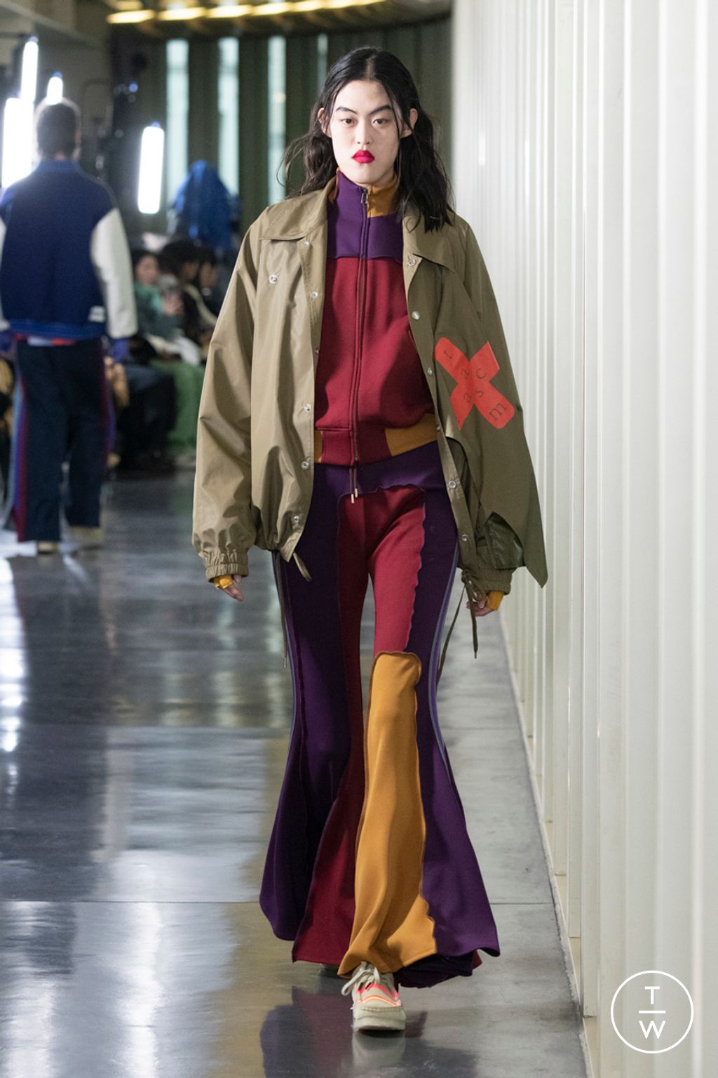 Fashion Week Paris Fall/Winter 2023 look 8 de la collection Facetasm menswear